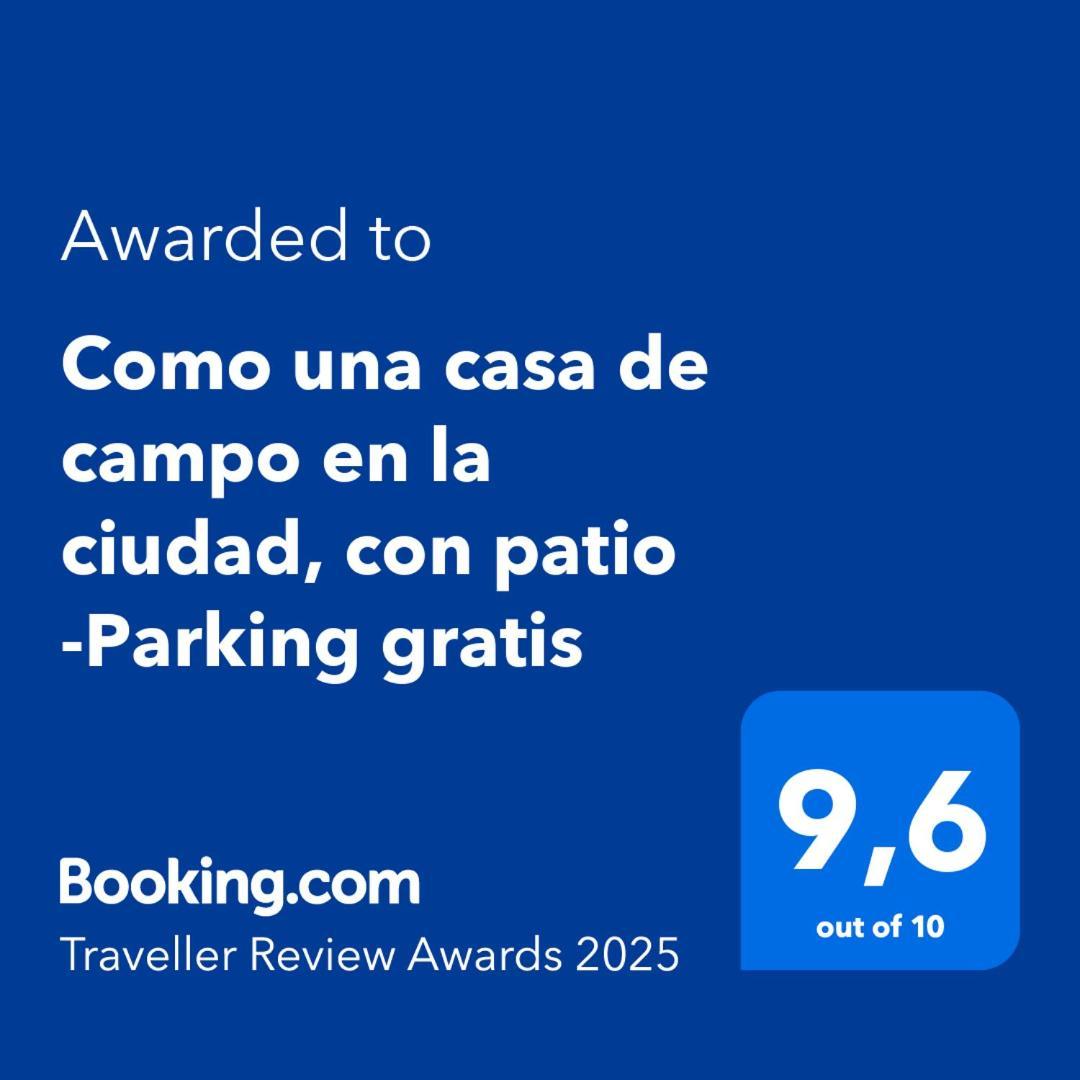גיחון Como Una Casa De Campo En La Ciudad, Con Patio -Parking Gratis מראה חיצוני תמונה